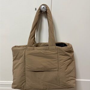 Target Tan Tote Bag